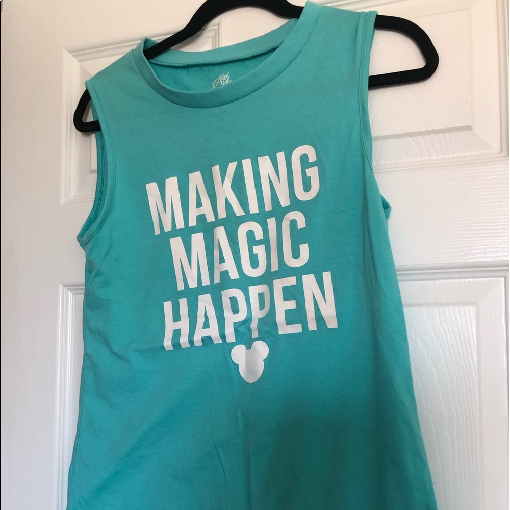 DISNEY Making Magic Happen muscle t